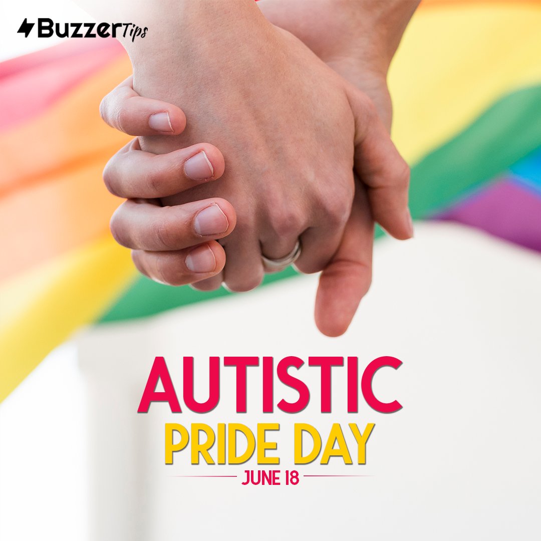 𝐄𝐦𝐛𝐫𝐚𝐜𝐞 𝐲𝐨𝐮𝐫 𝐮𝐧𝐢𝐪𝐮𝐞 𝐣𝐨𝐮𝐫𝐧𝐞𝐲 𝐚𝐧𝐝 𝐬𝐡𝐢𝐧𝐞 𝐛𝐫𝐢𝐠𝐡𝐭𝐥𝐲 𝐢𝐧 𝐚𝐥𝐥 𝐲𝐨𝐮𝐫 𝐜𝐨𝐥𝐨𝐫𝐟𝐮𝐥 𝐛𝐫𝐢𝐥𝐥𝐢𝐚𝐧𝐜𝐞.

Autistic Pride Day....

Read More:buzzertips.com/world-autistic…

#buzzertips #autisticprideday #autistic #autismrights #awareness