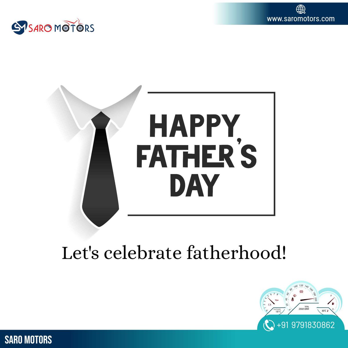 தந்தையர் தின நல்வாழ்த்துகள்!

#saromotors #HappyFathersDay #Fathersday2023 #bikeservice #electricscooter #SILAL #jayankondam