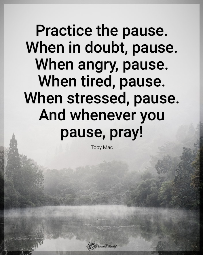 TrainingMindful's tweet photo. “Practice the pause…” https://t.co/O6FpM2Sbb3