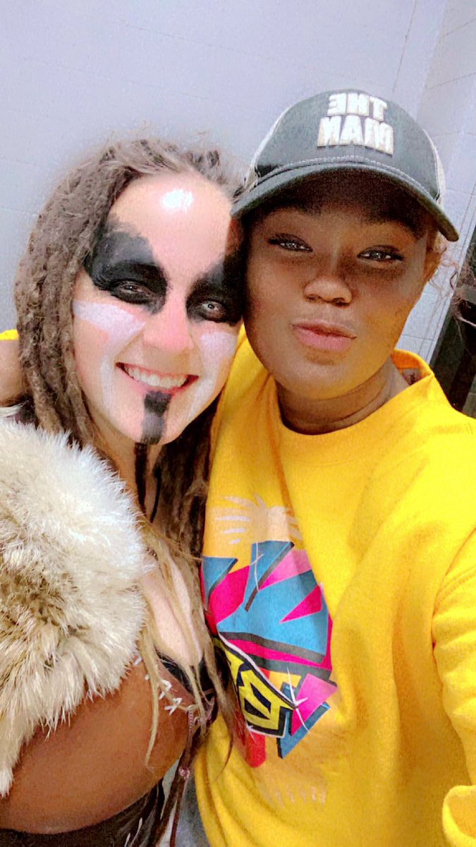 Tamar59504162's tweet photo. Thank you @WWEValhalla you made our day https://t.co/6axGL2rfvI