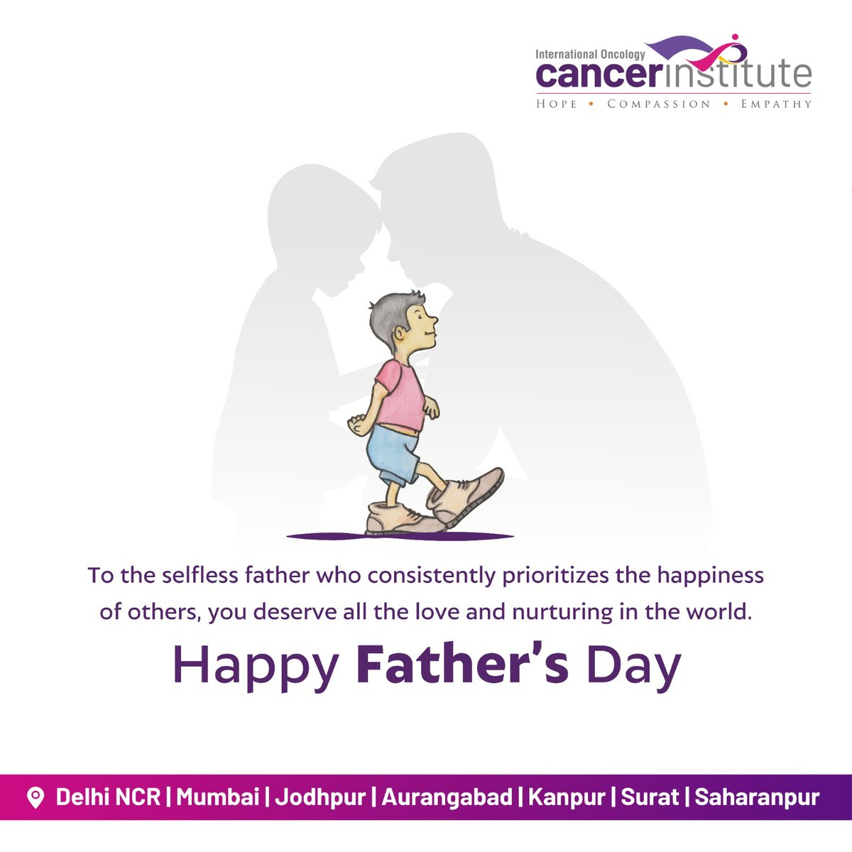 IOCI_India's tweet photo. IOCI wishes all the incredible Fathers a Happy Father's Day. On this special Father's Day, let us celebrate the selfless father who has dedicated his life to putting the happiness of others before his own.
#IOCI #HappyFathersDay #FathersDay2023 #SelflessFatherLove #NurturingDad https://t.co/HjV1noXCUv