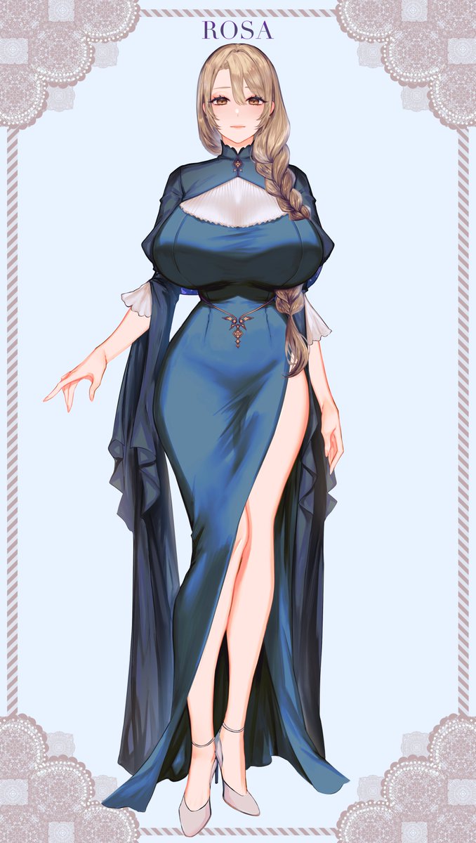 paradisaea_a's tweet photo. イザベルに続き、侍女長ローザを牛乳瓶様に描いていただきました！相変わらず素敵！ありがとうございます！ https://t.co/2Qb3UMxUYD
