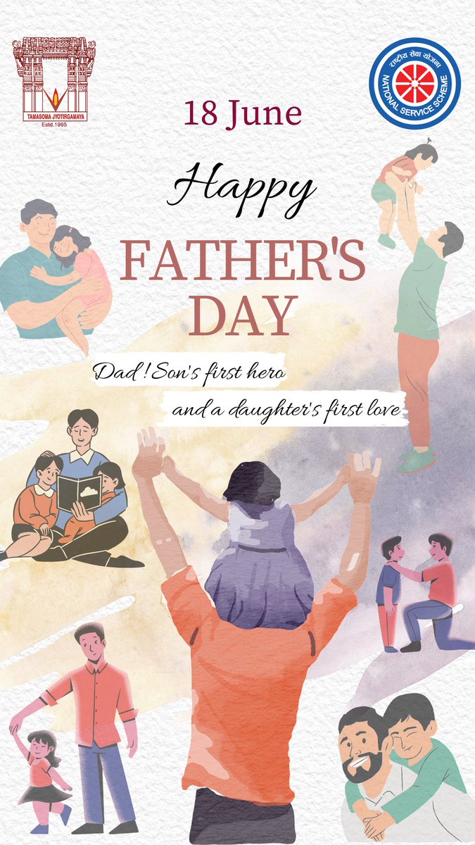 nss_vnrvjiet's tweet photo. Happy Father's Day to all the inspiring role models out there who have stepped up and embraced their responsibilities. Today we celebrate your unwavering dedication and love you share! 
#HappyFathersDay 
@vnrvjiethyd #TeamNSS https://t.co/hk0W3Yp9t2