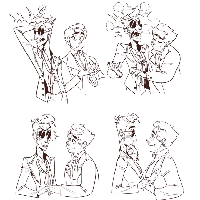 How to ground your demon 🐍🧡

#GoodOmens #goodomens2 #GoodOmensFanArt 
