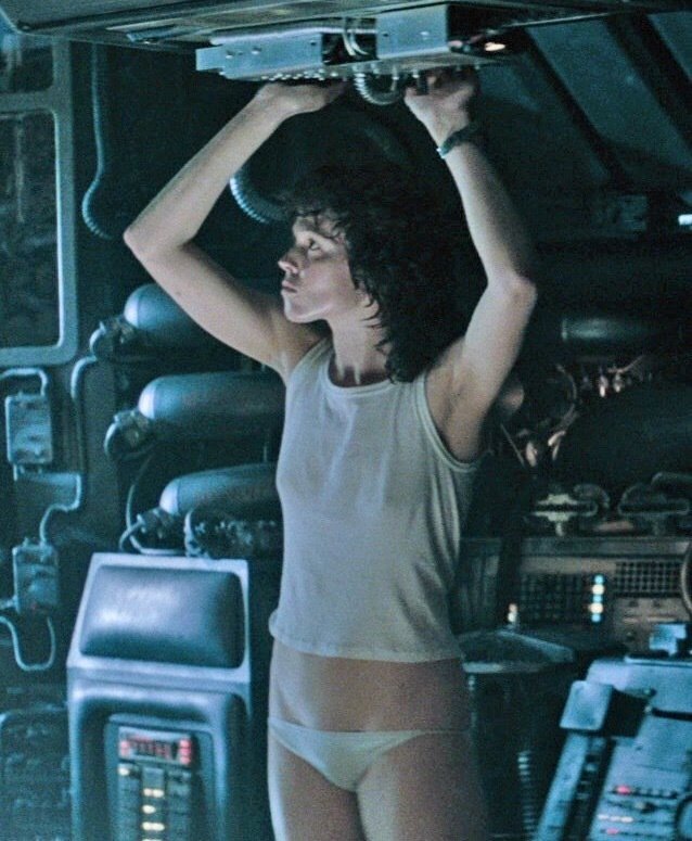 A rainbow shirt in target won’t turn your kids gay but Sigourney Weaver as Ellen Ripley in Alien will 👽