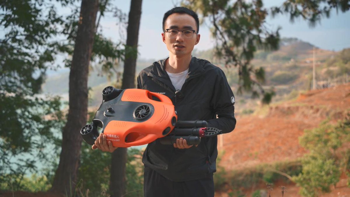 YoucanRobotics's tweet photo. Thanks to our good friend Wang Hao for sharing🧡You can use it to grab seafood underwater, like sea cucumbers.
What are you waiting for, to harvest your underwater ROV！
https://t.co/sWaLuiuahP
#Youcanrobot #underwaterdrone #4k #submersibledrone #Bwspacepromax #camera #bwspacepro https://t.co/VSFegVDKzH