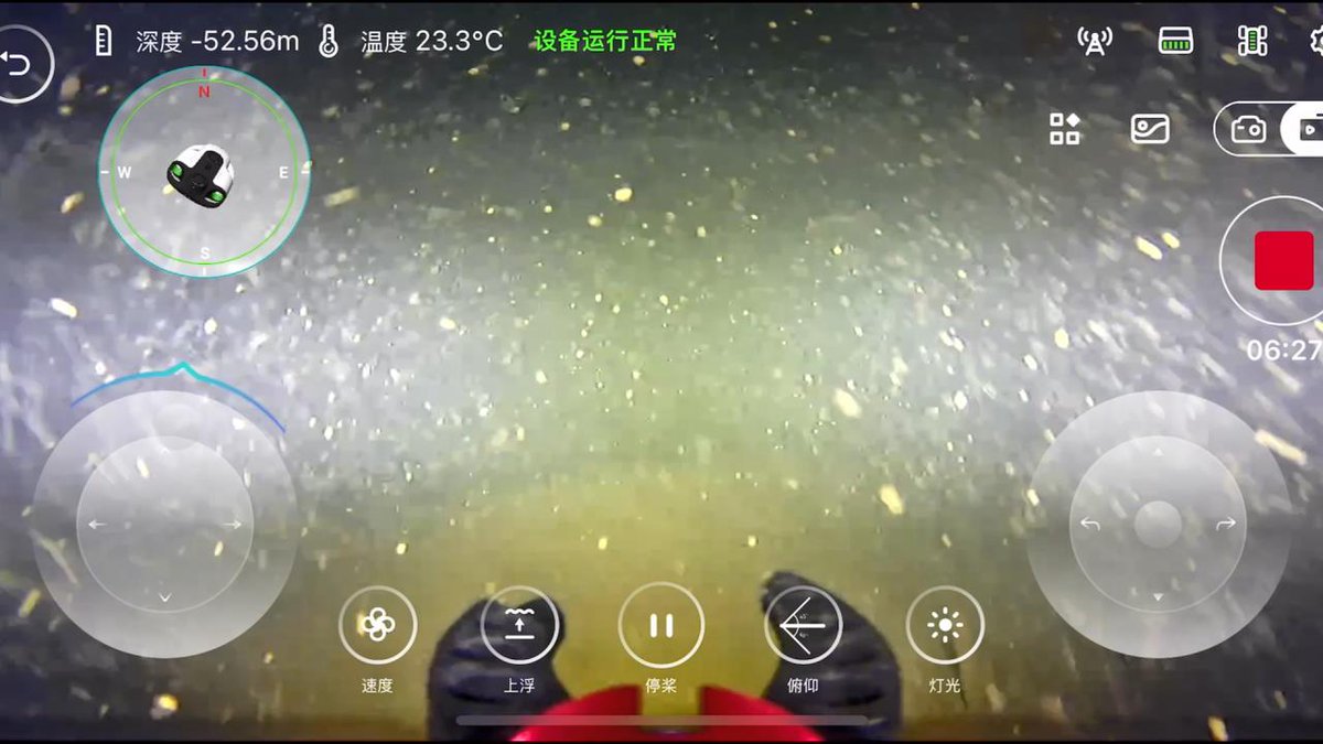 YoucanRobotics's tweet photo. Thanks to our good friend Wang Hao for sharing🧡You can use it to grab seafood underwater, like sea cucumbers.
What are you waiting for, to harvest your underwater ROV！
https://t.co/sWaLuiuahP
#Youcanrobot #underwaterdrone #4k #submersibledrone #Bwspacepromax #camera #bwspacepro https://t.co/VSFegVDKzH