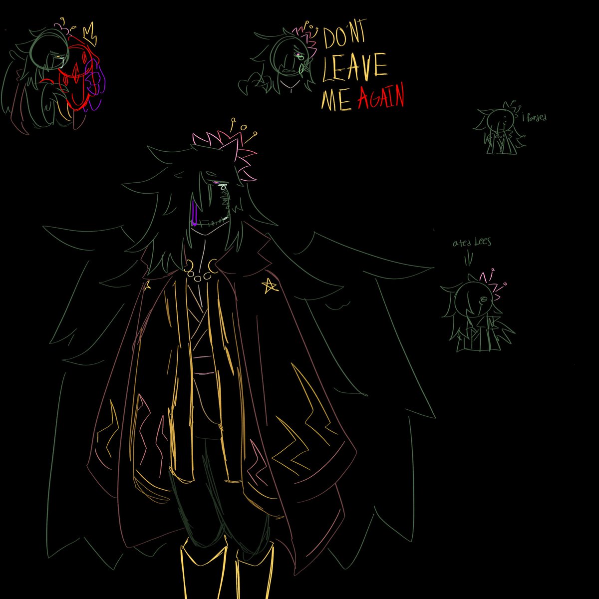 TraxleCircus's tweet image. I wouldn&apos;t call myself underrated but erm,,his name is polai and he has daddy issues + hes got a parasite in him
Also do NOT let him cook he will burn the house down
#databrawl #databrawloc
#silly #emoowlbitch