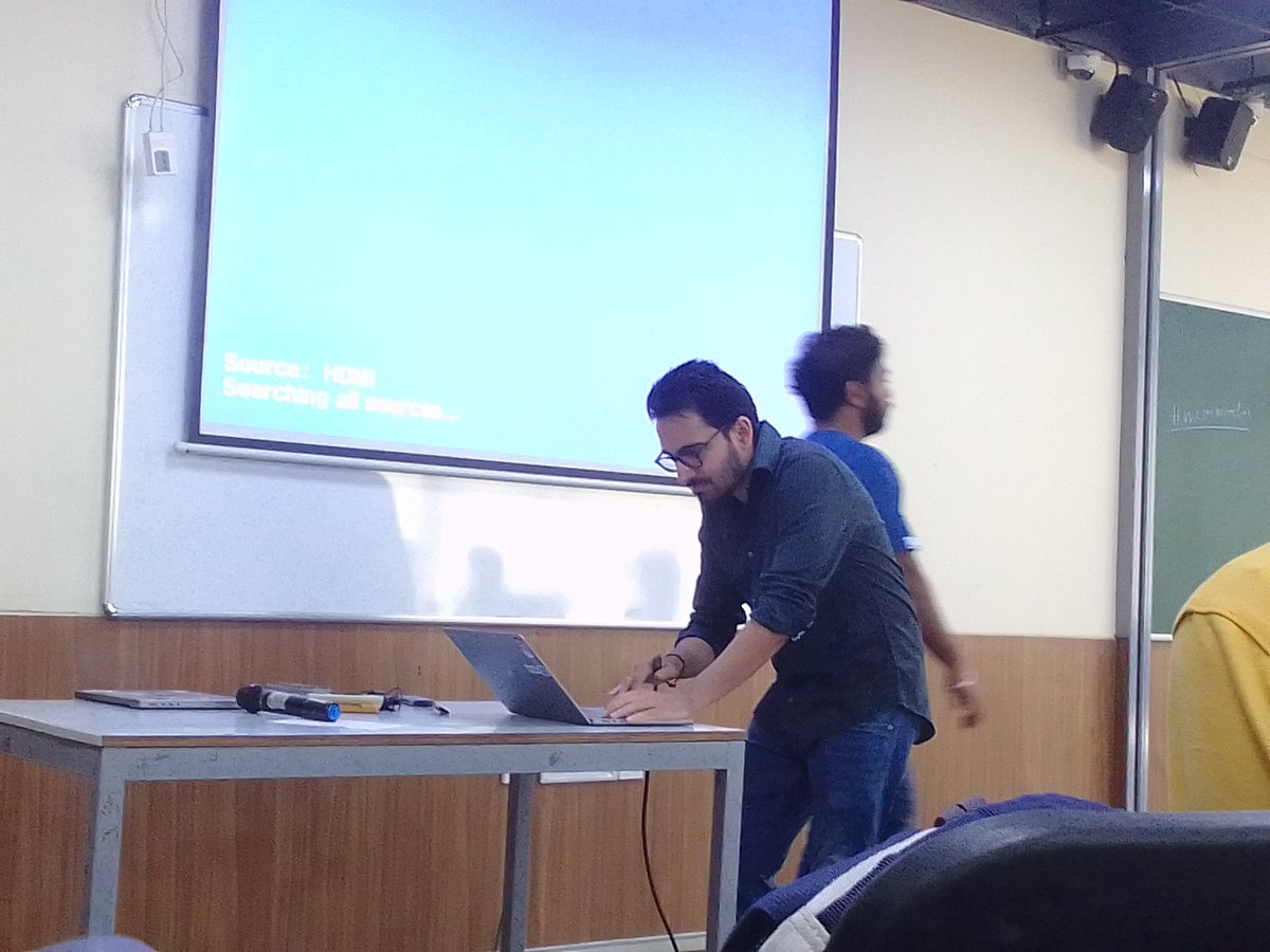 omkartwts's tweet image. Let&apos;s begin the talk with one and only @SaiyamPathak 🎊

#wasmmumbai
 #cncfthane
 #cncf
@cncfthane