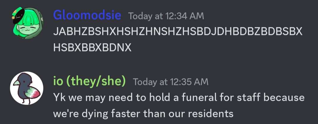 FinalDestSMP's tweet image. this is the staff here..