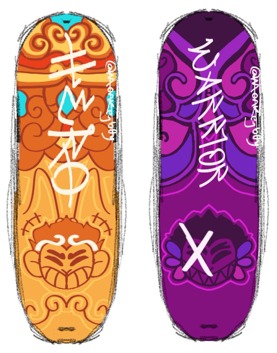 Haven’t been doing much drawing lately because of art block but i made matching skateboard bases for macaque and wukong :)
-
#lmk #LMKfanart #lmktwt #LMKMacaque #lmksunwukong #shadowpeach