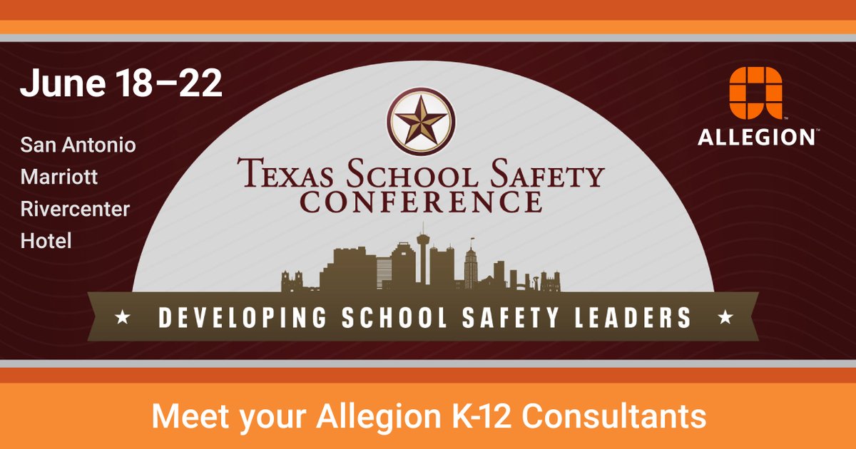 Are you starting to get pumped for the 'Developing School Safety Leaders' Texas School Safety Conference?

For further details about the speakers and event, head to: ms.spr.ly/6018goBTY

#SafetyLeaders #SchoolSafety