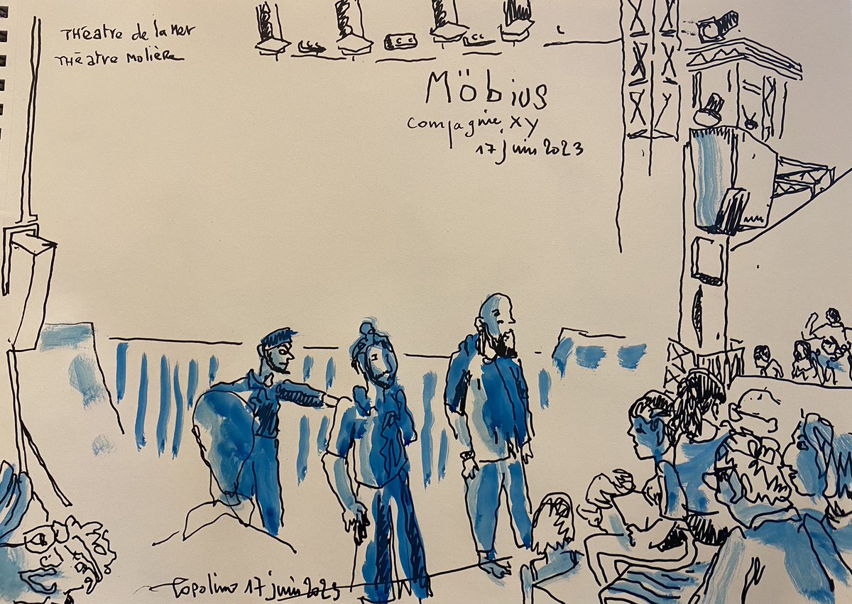 Choses_vues's tweet photo. #compagnieXY le #Theatredelamer de @villedesete accueille le #ThéâtreMolieredesète agglopole #Möbius https://t.co/r10aYwYQw3