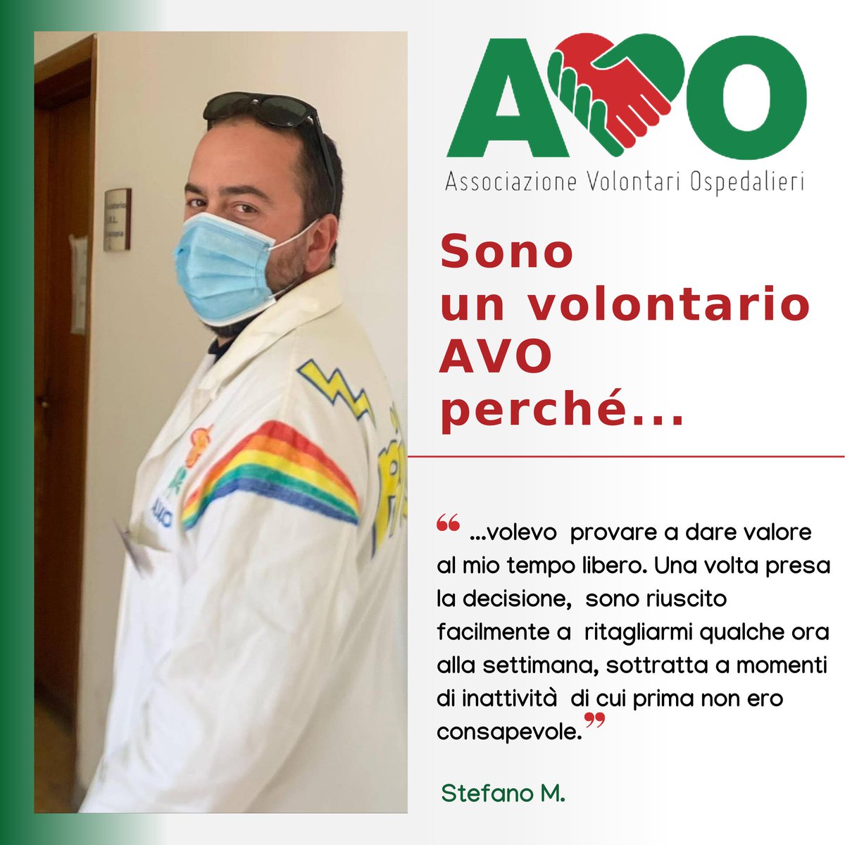 federavo's tweet photo. Raccontiamoci: le motivazioni di una scelta.
❤️
#AVO #FEDERAVO 
#associazionevolontariospedalieri
#raccontiamoci #volontariatoattivo 
#lenostremotivazioni #sceltedivita  #avodasempreaccantoallefragilità  #volontariato #avogalatina 
#terzosettore #csvnet https://t.co/BfUnQoQTqf