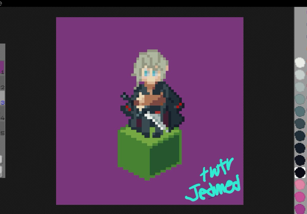 Jedmed_th_ghost's tweet photo. #pixelC #pixelart #LimbusCompany #FAUST
์์ฃผ ์กฐ๊ทธ๋งํ #๋ฆผ๋ฒ์ค์ปดํผ๋ #ํ์ฐ์คํธ https://t.co/smexTUA5n0