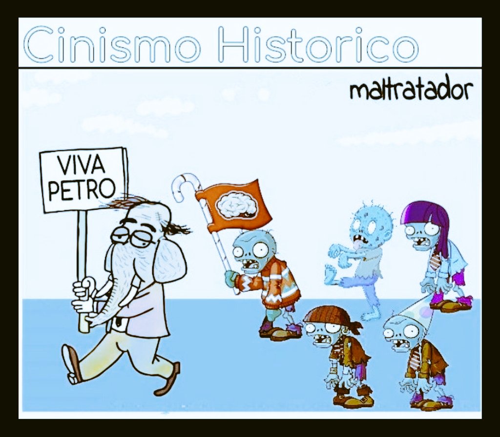 <a href="/petrogustavo/">Gustavo Petro</a> <a href="/Veronicalcocerg/">Verónica Alcocer García</a>
<a href="/nicolaspetroB/">Nicolás Petro Burgos</a>

... GUSTAViTO,

¿¿¿otra vez BORRACHiTO y TRABADO, además escribiendo bobadas???

ojo, llegas a palacio con colorete en la boca y cuello!!!

(3) HPTA TRAVESTÍ MKóN,

PETRO, sos un asco!!!