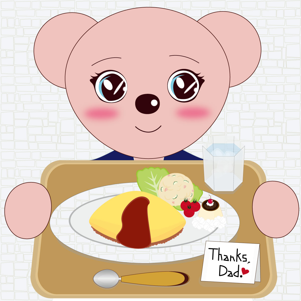 3s_miruse's tweet photo. お父さん、いつも本当にありがとう❤️
お手製オムライスをどうぞ召し上がれ🤗
#父の日 https://t.co/Ssnga0NQUM