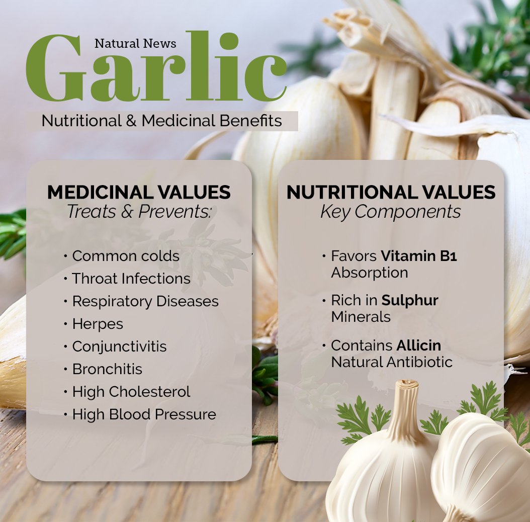 وائل on Twitter "RT OrganicLiveFood Garlic is a great alternative 4