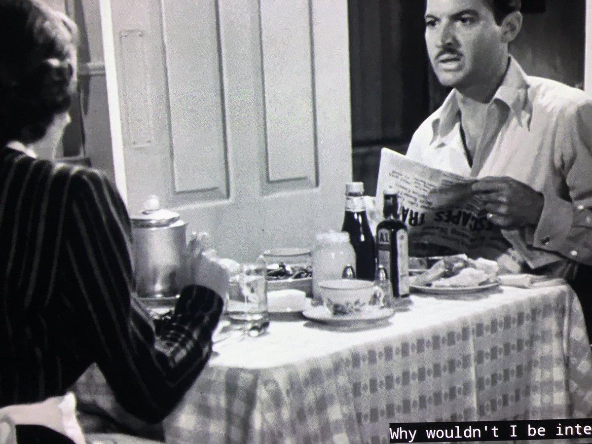 1949 product placement by A1 Sauce. #TCMParty #NoirAlley #FlaxyMartin