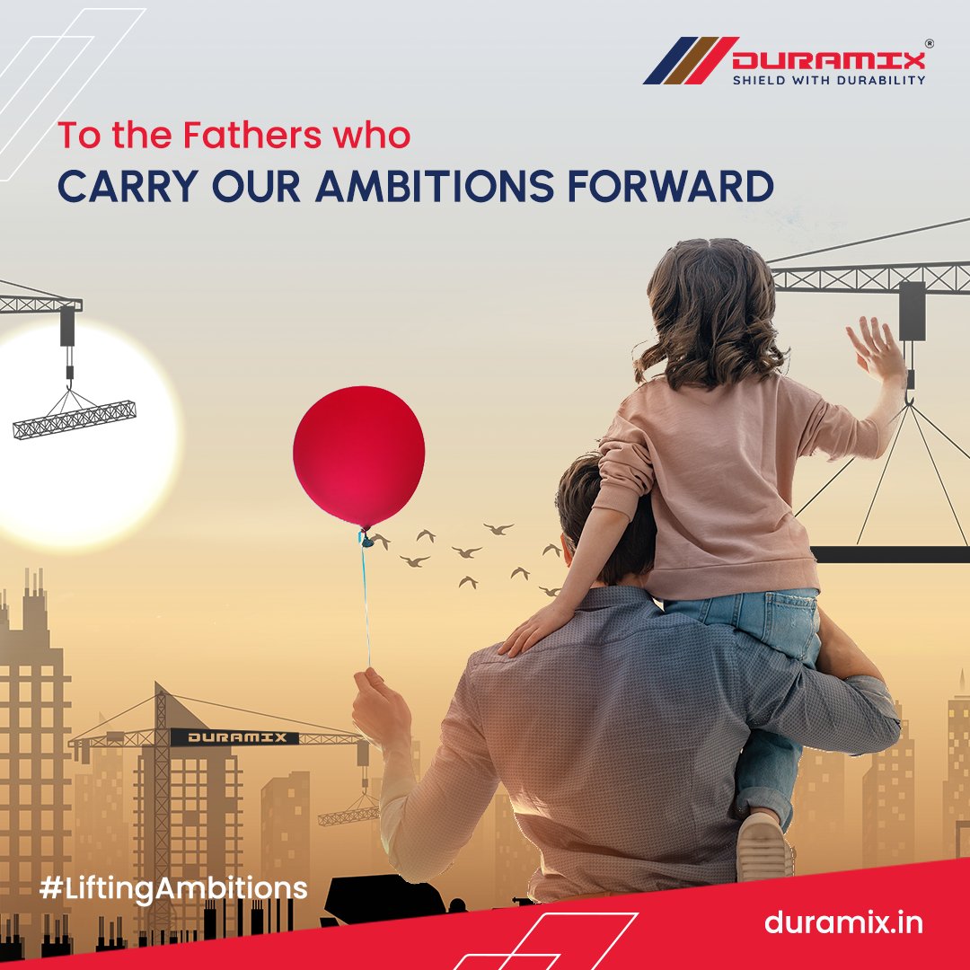 Duramix_in's tweet photo. Celebrate Father's Day with Our Unshakeable Ready Mix Concrete - As Strong as a Father's Shoulder
.
#HappyFathersDay #LiftingAmbitions #duramix
#concrete #DreamShoulder #SuperDadSupport #ShoulderingDreams #readymix #StrongAsFathersShoulder https://t.co/G0KVmvW30F