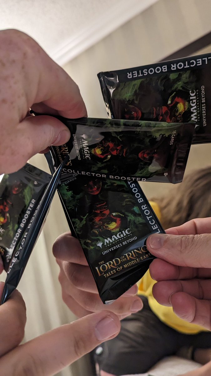 CCOPodcast's tweet photo. Couldn't wait.
Open Flippy.drinky!
#MTGxLOTR 
#commandfestedmonton https://t.co/uvLg7hqqBO