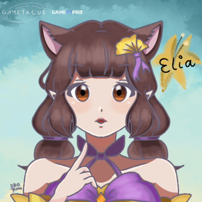 DereBananaGirl's tweet image. I'll be the first one creating a fanart for @Gametacus2023 (maybe) 😗✨ Meet Elia from Gametacus! Fanart drawn in Autodesk Sketchbook by me~

#Gametacus #GamefiPro #NFT #metaverse #p2e #fanart #web3