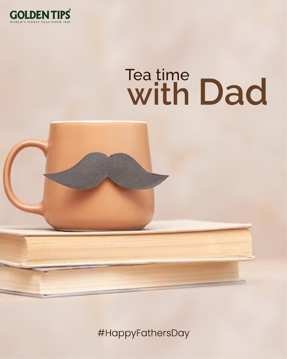 GoldenTipsTea's tweet photo. Cheers to all the wonderful dads out there who make tea time extra special! Happy Father's Day!
#goldentips #goldentipstea #goldentipsdarjeeling #darjeeling #goldentipsindia #tea #tealovers #goldentipsheritage #oldesttea #nature #naturelovers #bliss #teatime https://t.co/587U2RiWGo