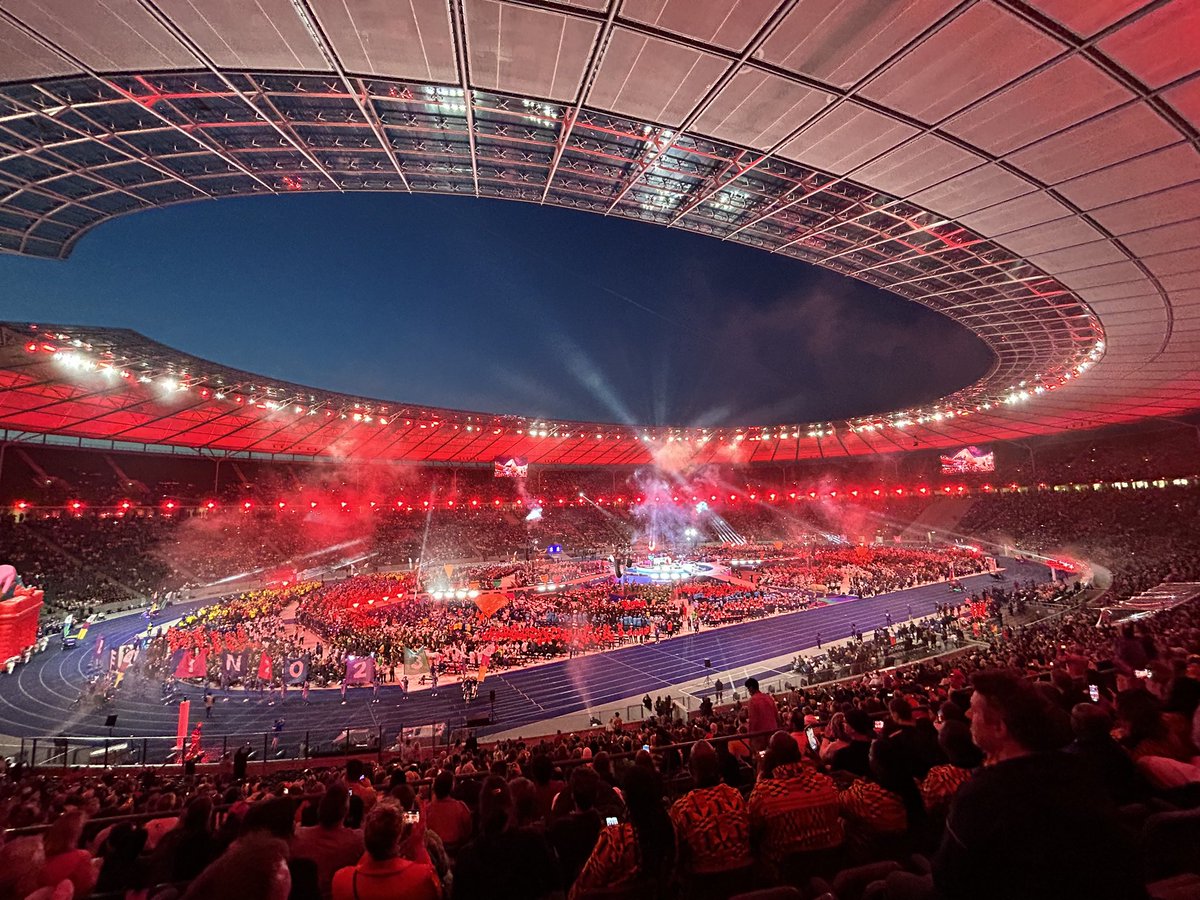 Incredible opening ceremony at the <a href="/SpecialOlympics/">Special Olympics</a> #Berlin2023 last night. Thanks to <a href="/SOGreatBritain/">Special Olympics GB</a> for inviting me and good luck to all the Athletes. #UnbeatableTogether