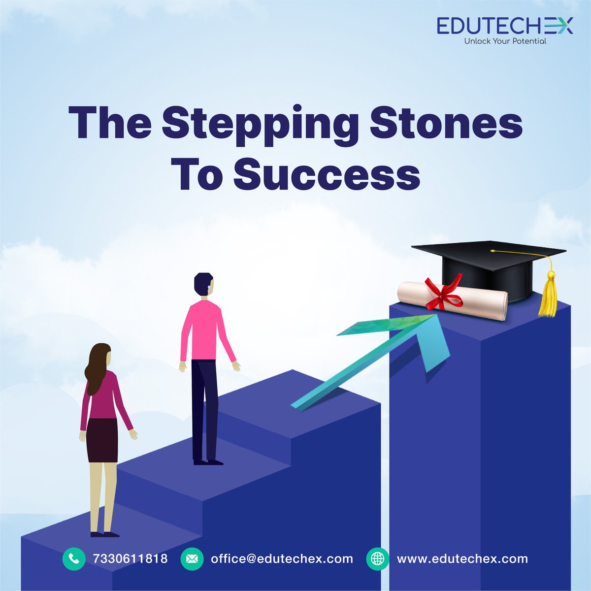 EduTechEx1's tweet image. Take a step closer towards achieving your future goals with the help of our experts at EDUTECHEX 📈

Visit edutechex.com to know more 💻

#EdutechExGlobal #EdutechEx #StudyAbroad #CareerCounsellors #TrendingNow