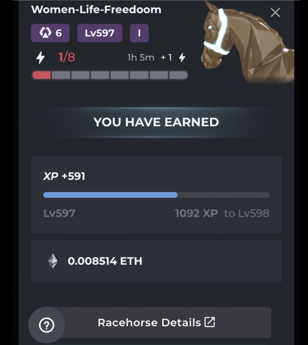 she is still alive and earning 🔥😇 I chose this name for the revolution that is happening in Iran <a href="/zed_run/">zed_run</a>