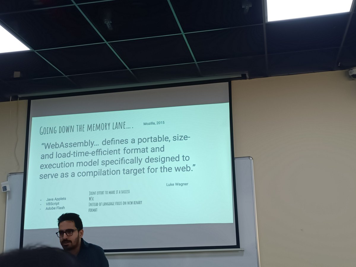 Nishith_Savla's tweet image. What&apos;s WASM?

WASM is the new model to run and WASM compatible language in browsers (extending to servers as well)
It&apos;s gonna change the way we build applications in the future. Checkout the tweet by docker founder itself.

Thanks @SaiyamPathak for the introduction.

#cncfthane