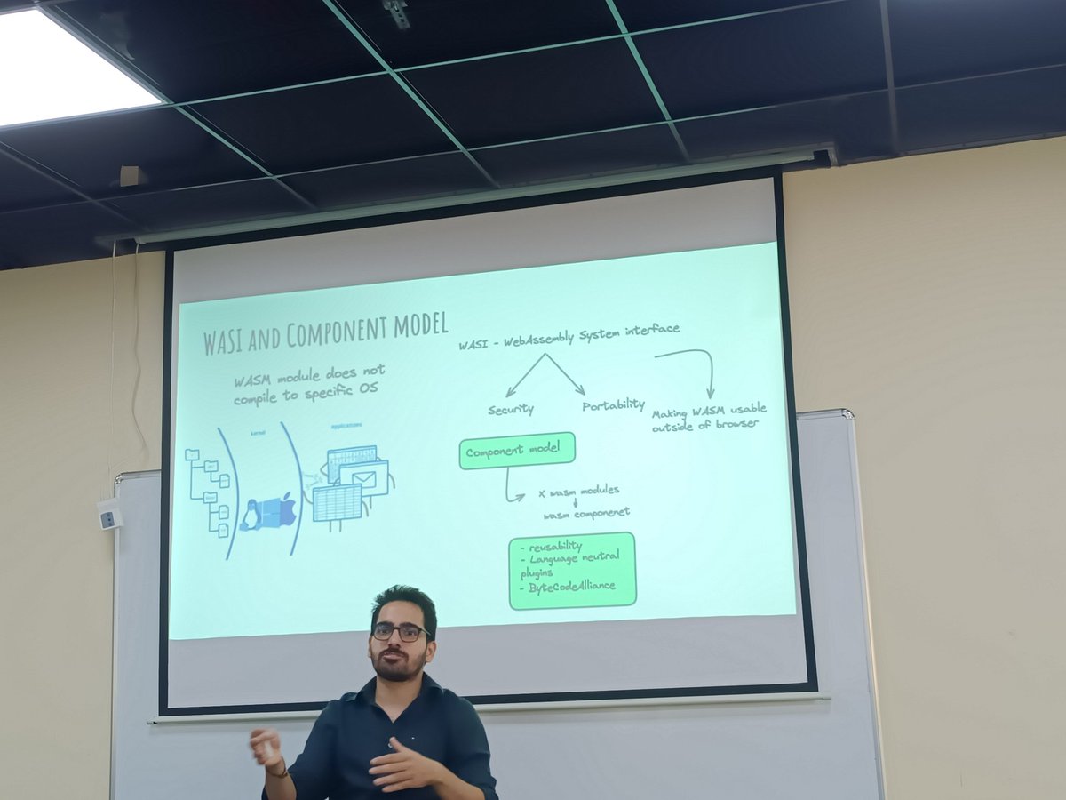 Nishith_Savla's tweet image. What&apos;s WASM?

WASM is the new model to run and WASM compatible language in browsers (extending to servers as well)
It&apos;s gonna change the way we build applications in the future. Checkout the tweet by docker founder itself.

Thanks @SaiyamPathak for the introduction.

#cncfthane