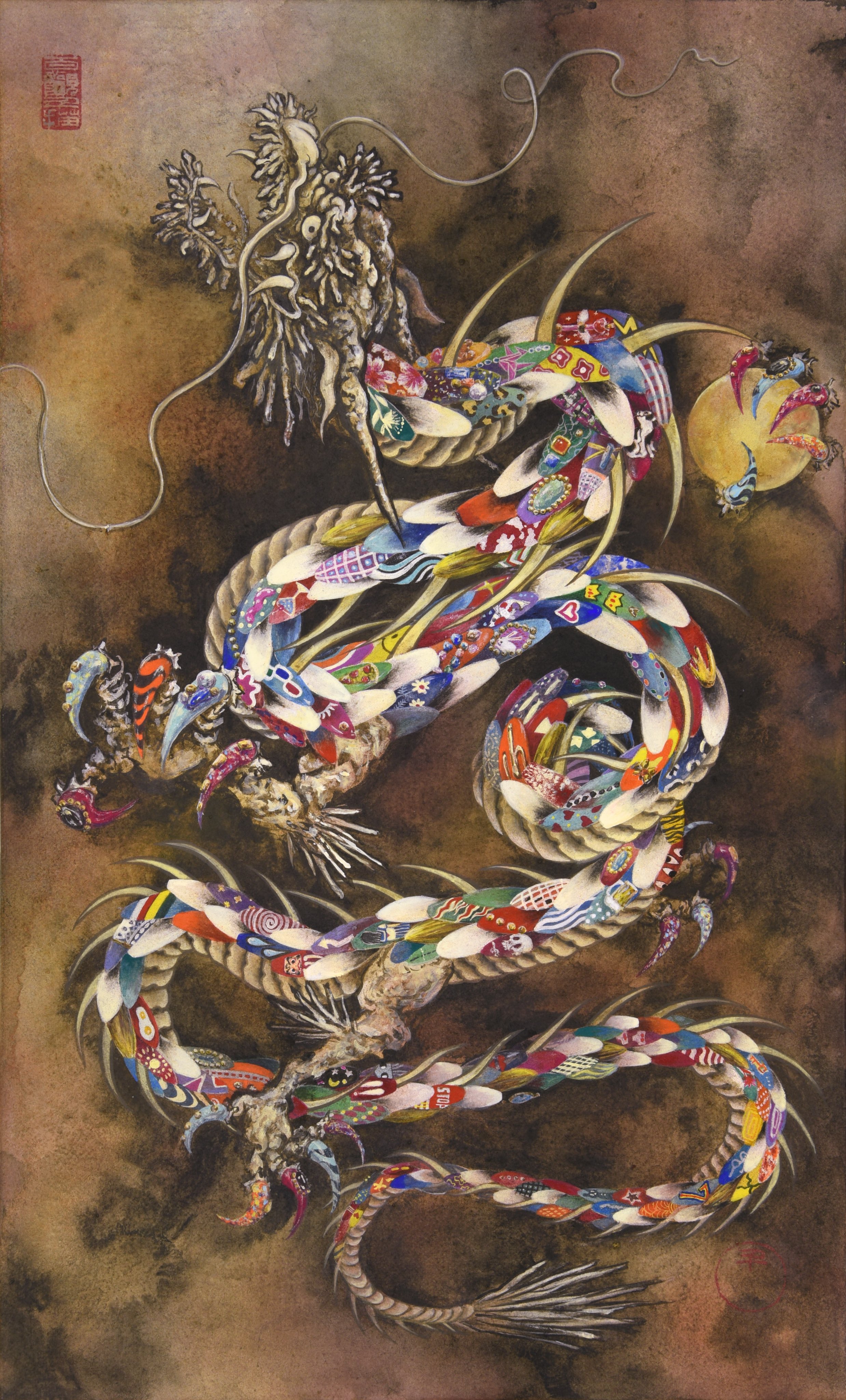 正規品】 甲斐千香子さん 原画作品 絵画/タペストリ - kqiss.edu.bd