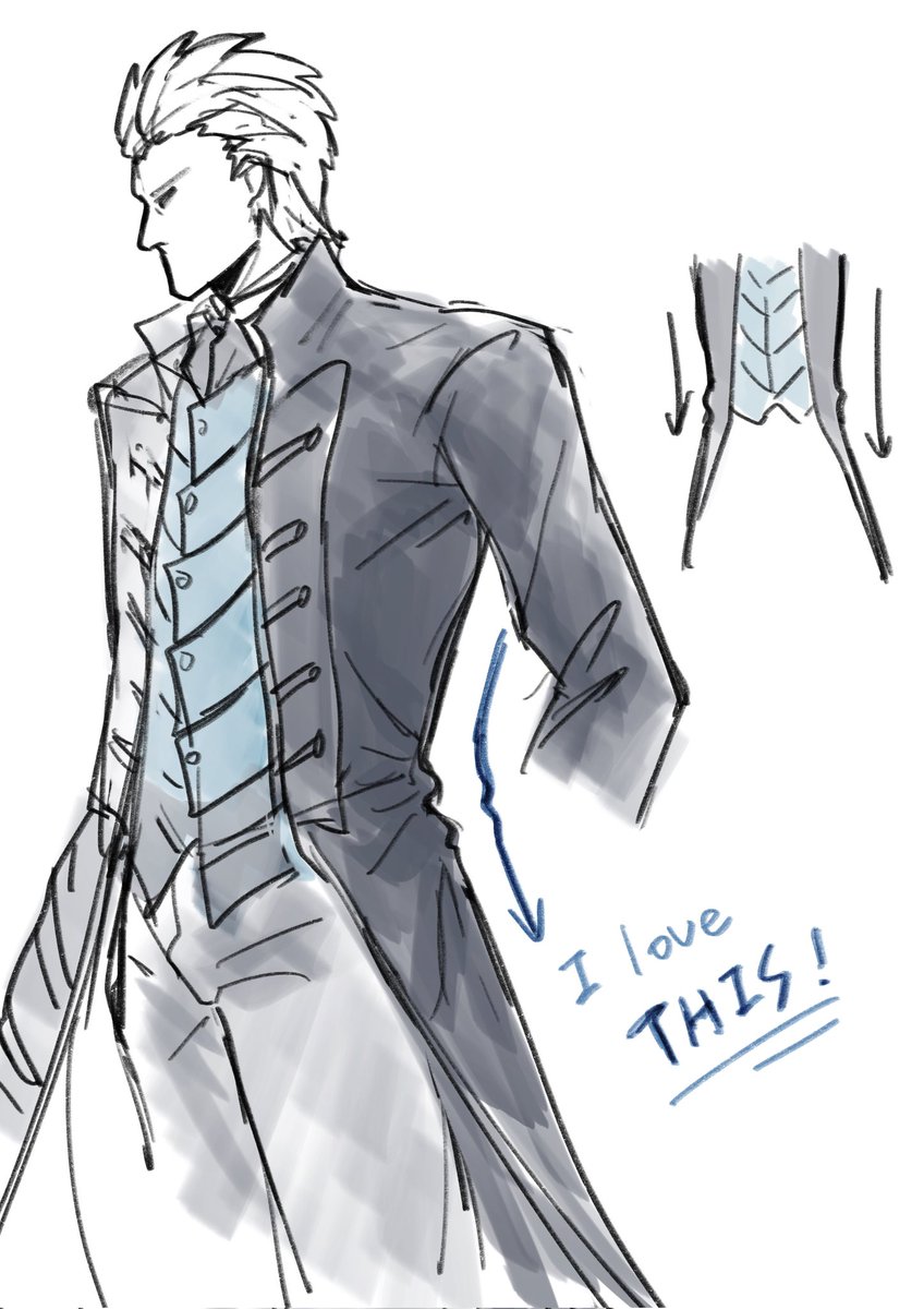 about vergil's coat...
#DMC #DevilMayCry