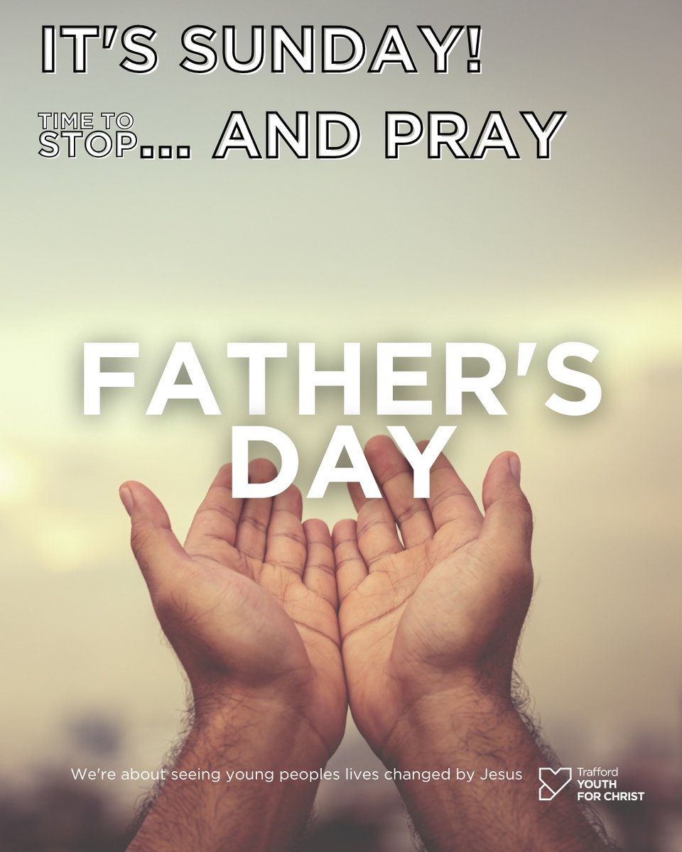 FATHER'S DAY
It's Sunday!⁠🙏

Loving Father,
Thank You for all You have given us in the way of positive male role-models. Help us to father/parent the next generation, following in Your footsteps.
Amen

#itssunday #timetostop #stopandpray #prayertime #fathersday #parenthood