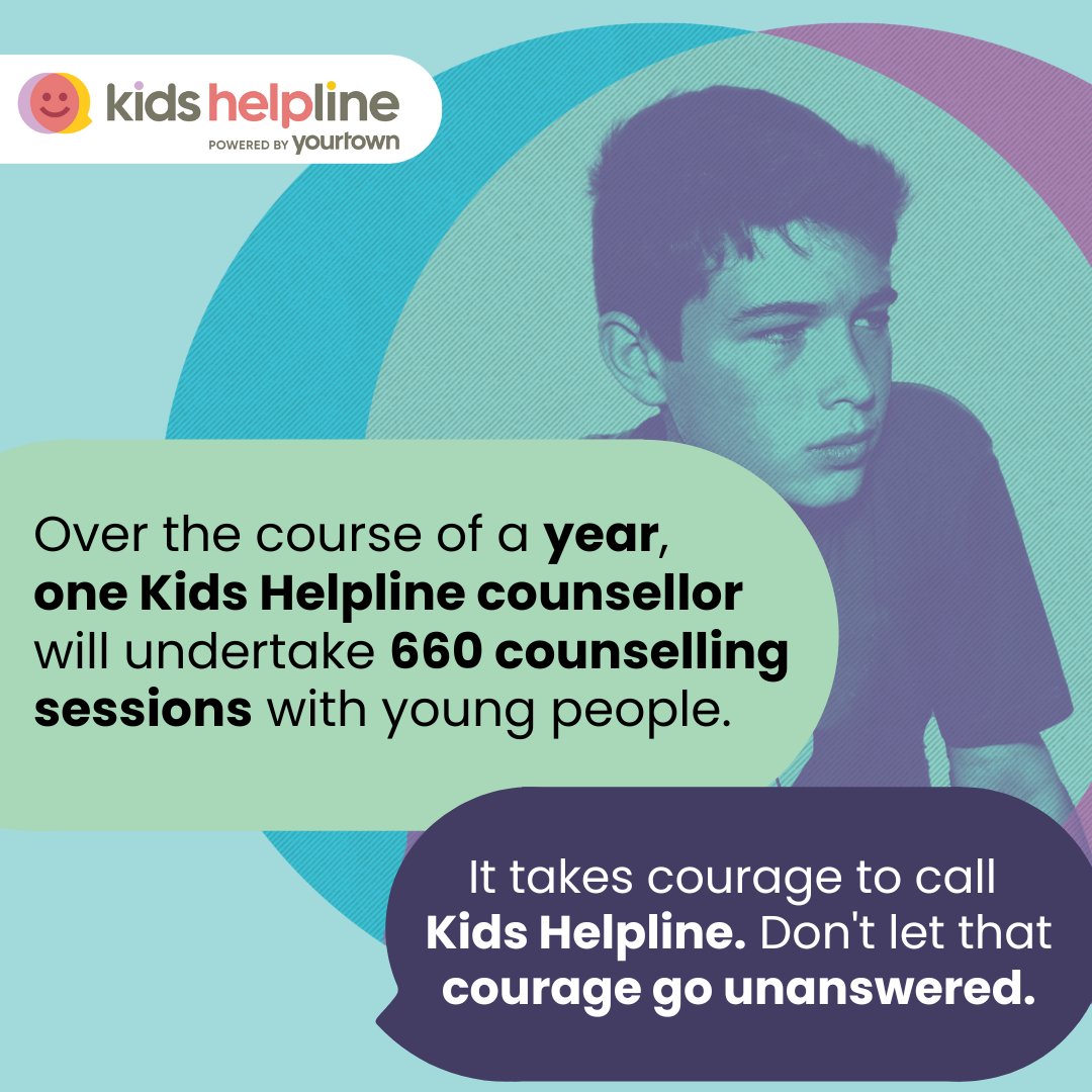 Last year, Kids Helpline, responded to 145,000 contacts from children and young people needing help. But devastatingly, many more contacts went unanswered, with your help this doesn't have to be the case. Donate now 👉 kidshelpline.info/43eYsGL