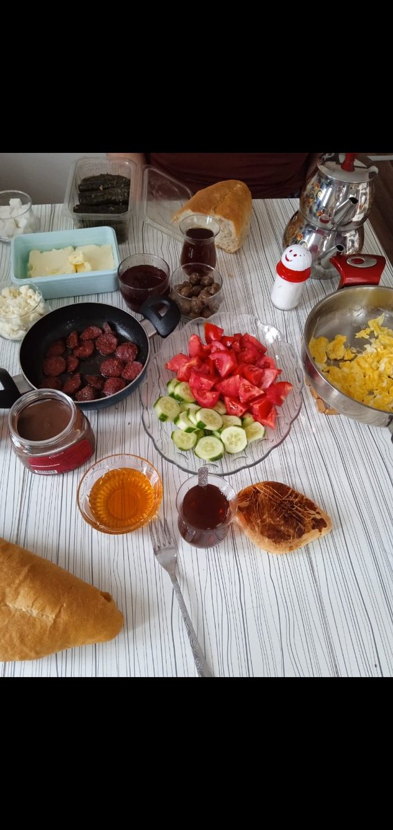 Evimde ilk kahvaltı 🤭