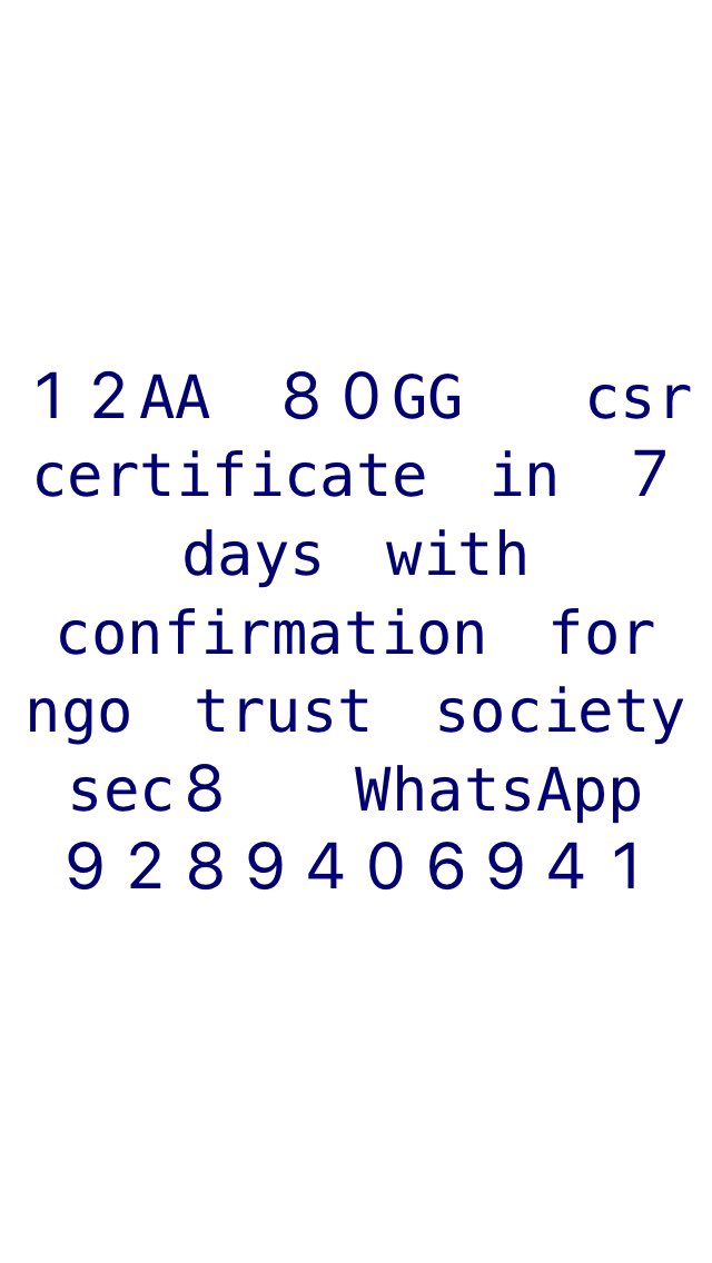 ngo4nation's tweet photo. Ngo we help in making certificate #12A #80G and #csr1 and #csr/ #government fund avl for #20lakhs to #8cr plz #nitiayog , #nsdc #mumbai #maharastra #karnataka #audit #consultant #WhatsApp 9289406941  and fund raising pan #india
 #trust #project #Telangana #tamilnadu #CSR #ngo https://t.co/0iHVoRpHHj