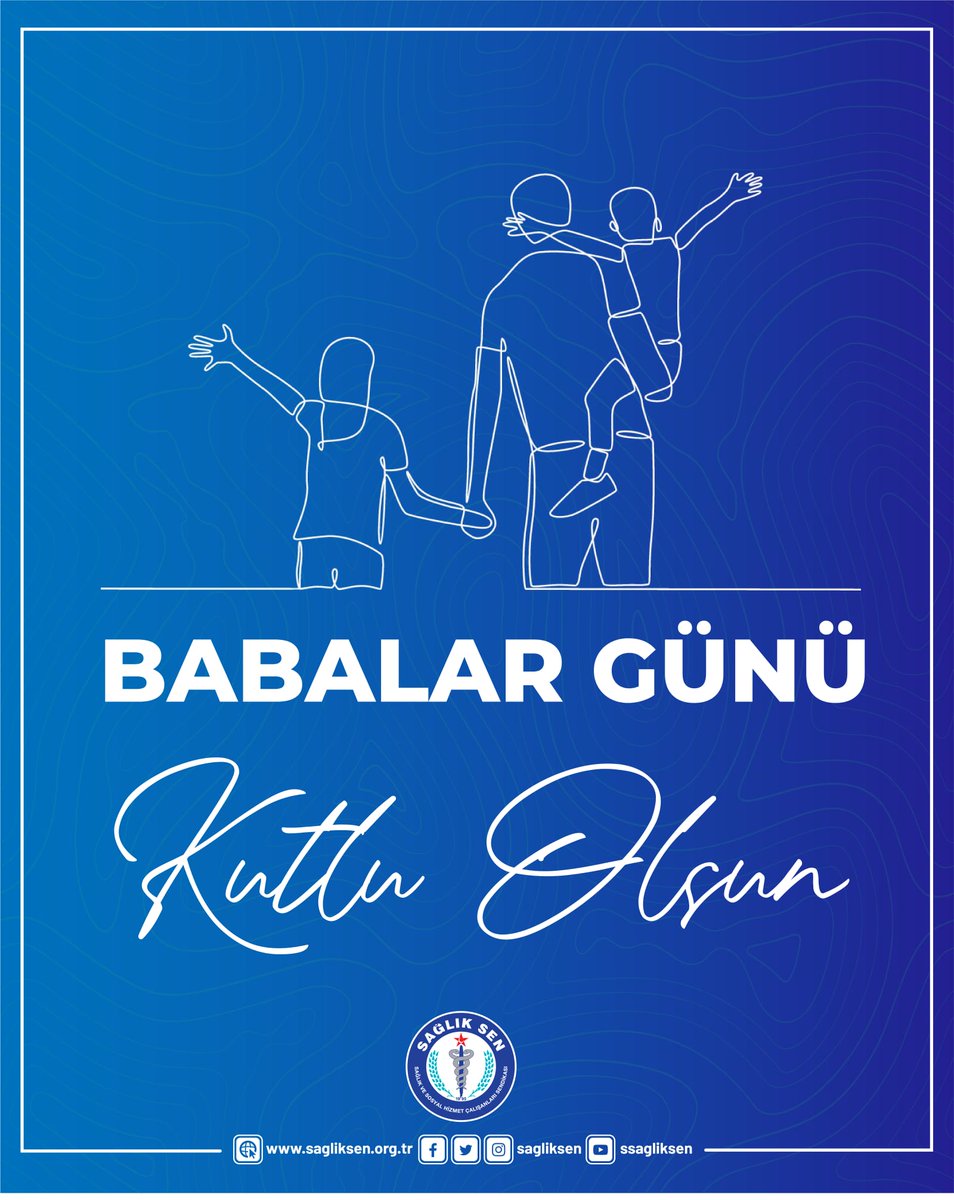 Hayatın tüm zorlukları karşısında güvenli bir liman olan babalarımızın #BabalarGünü kutlu olsun.
