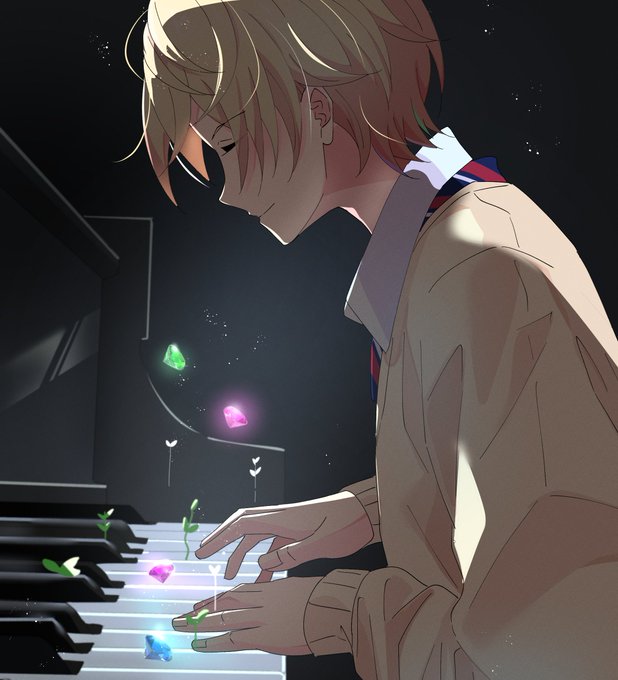 「1boy piano」 illustration images(Latest)