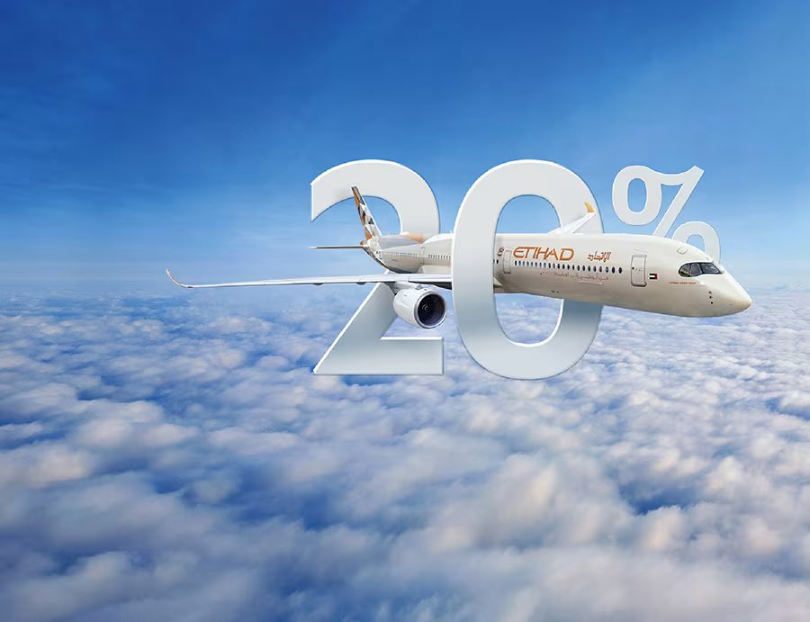 ￼Etihad Airways is welcoming the summer break with cooler prices and the SUMMERSPLASH promotional code offering a 20% discount on tickets in both Economy and Business @etihad #etihad #AbuDhabi #tickets #airlines #summertime #vacation #aviationdaily #Travel #flights #discount