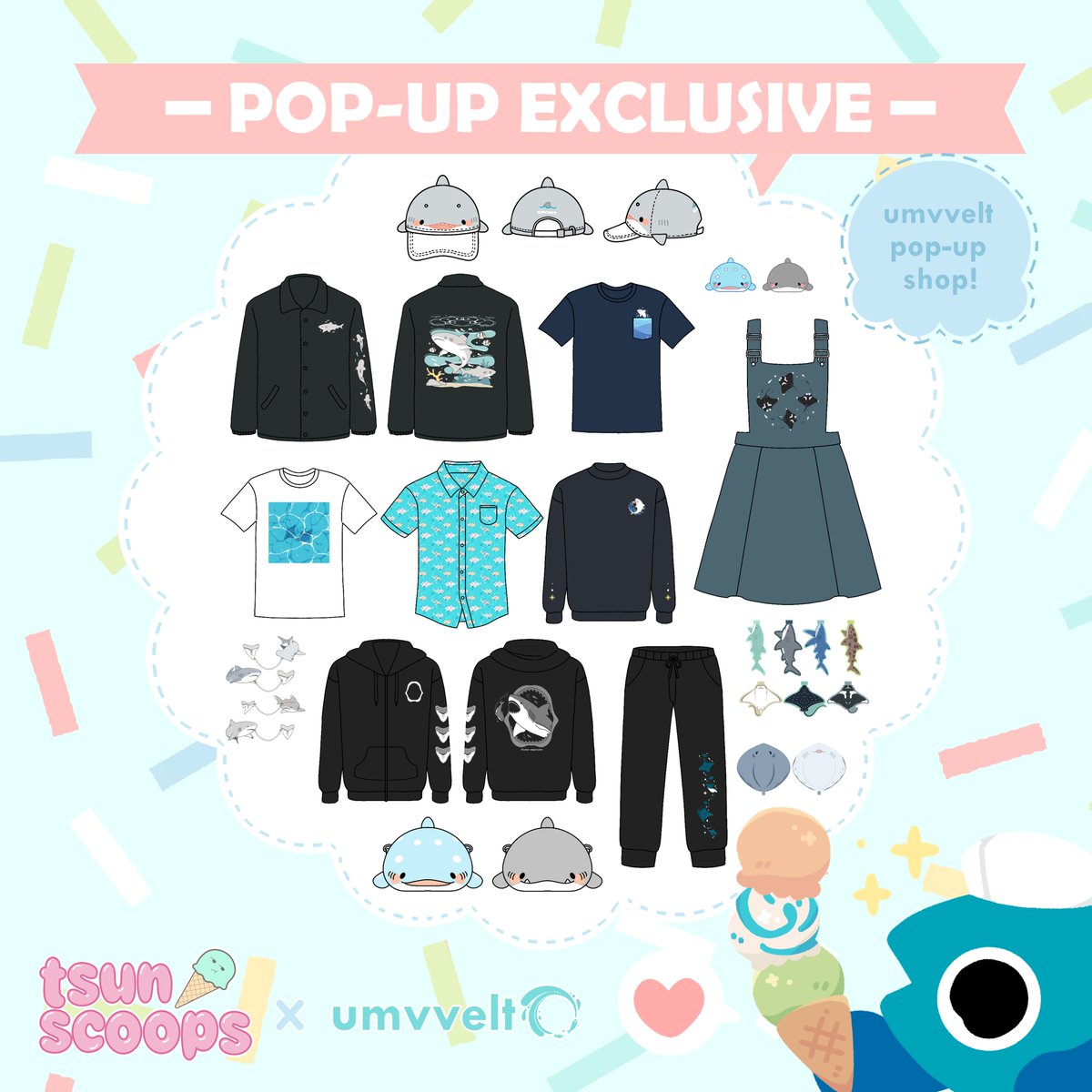 KIR☆ TSUNSCOOPS POPUP 07/23 🍦 on Twitter "🍦TSUNSCOOPS X UMVVELT POP