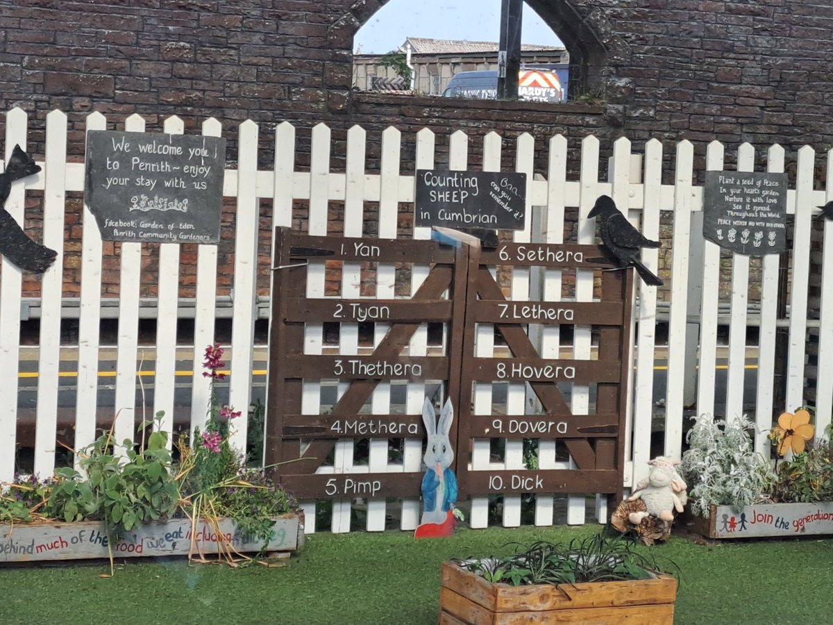 @friendschurches We were on a train up to Edinburgh last weekend and I spotted this at Penrith Station.