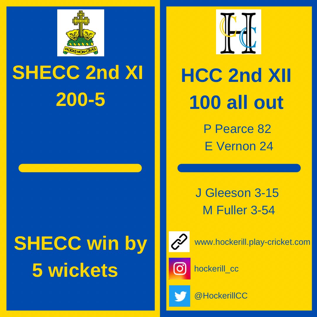 Hockerill CC tweet media