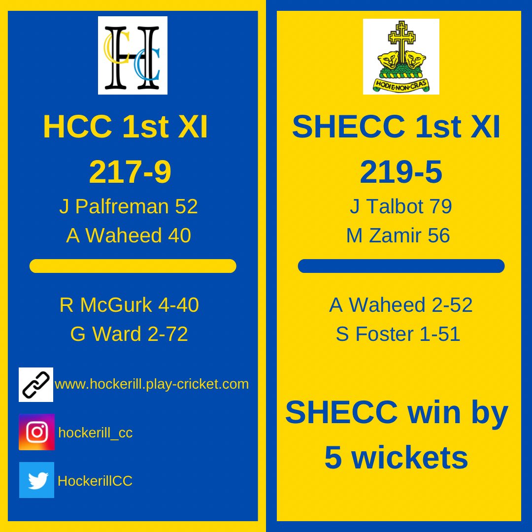 Hockerill CC tweet media