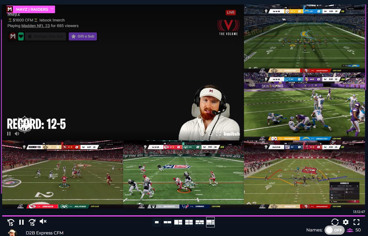 lobbyupesports's tweet photo. Playoff time in the D2B Express CFM w/ @Mayzomatic 

Tune in to see Mayz and his Raiders take on the playoffs and also tune in on the @klicgg Multistream to see all the players perspectives! 

Links to both attached!!! https://t.co/gCB4dvlMlC