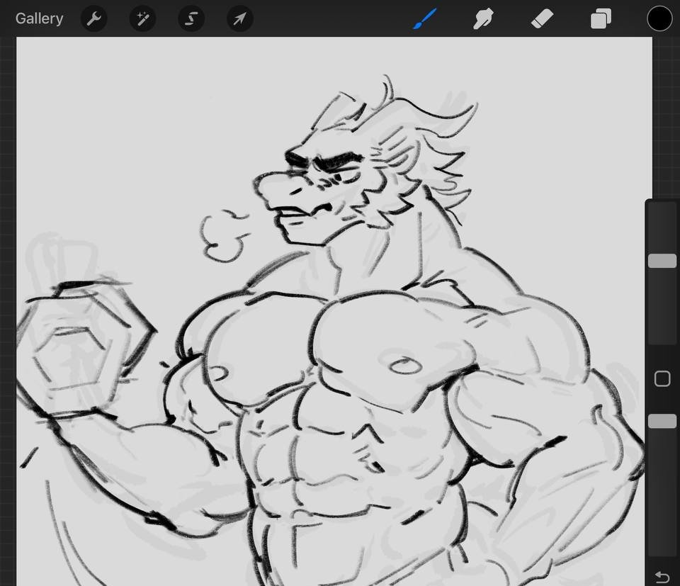 Time for Procreate rework 💪