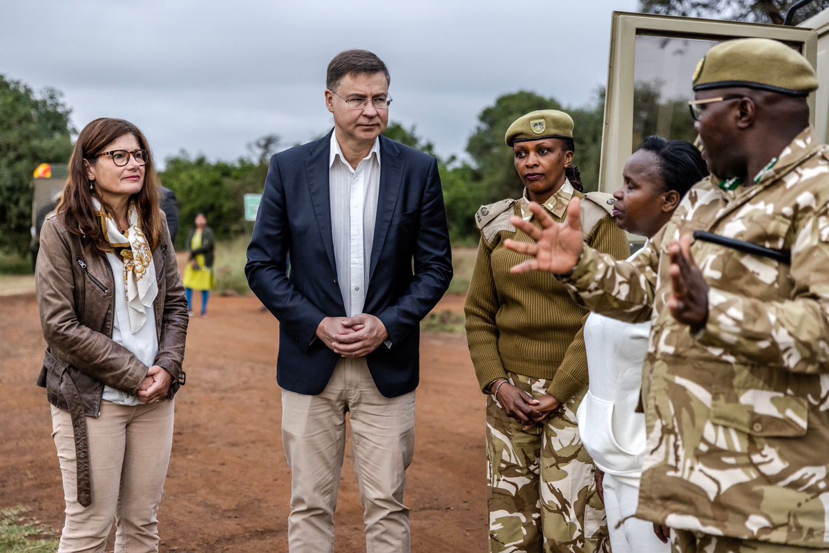 I welcome  @EU_Commission EVP @VDombrovskis for this important visit to strengthen #EU and #KE trade relations. Karibu!  #globalgateway #EUBiodiversity #GreenDeal