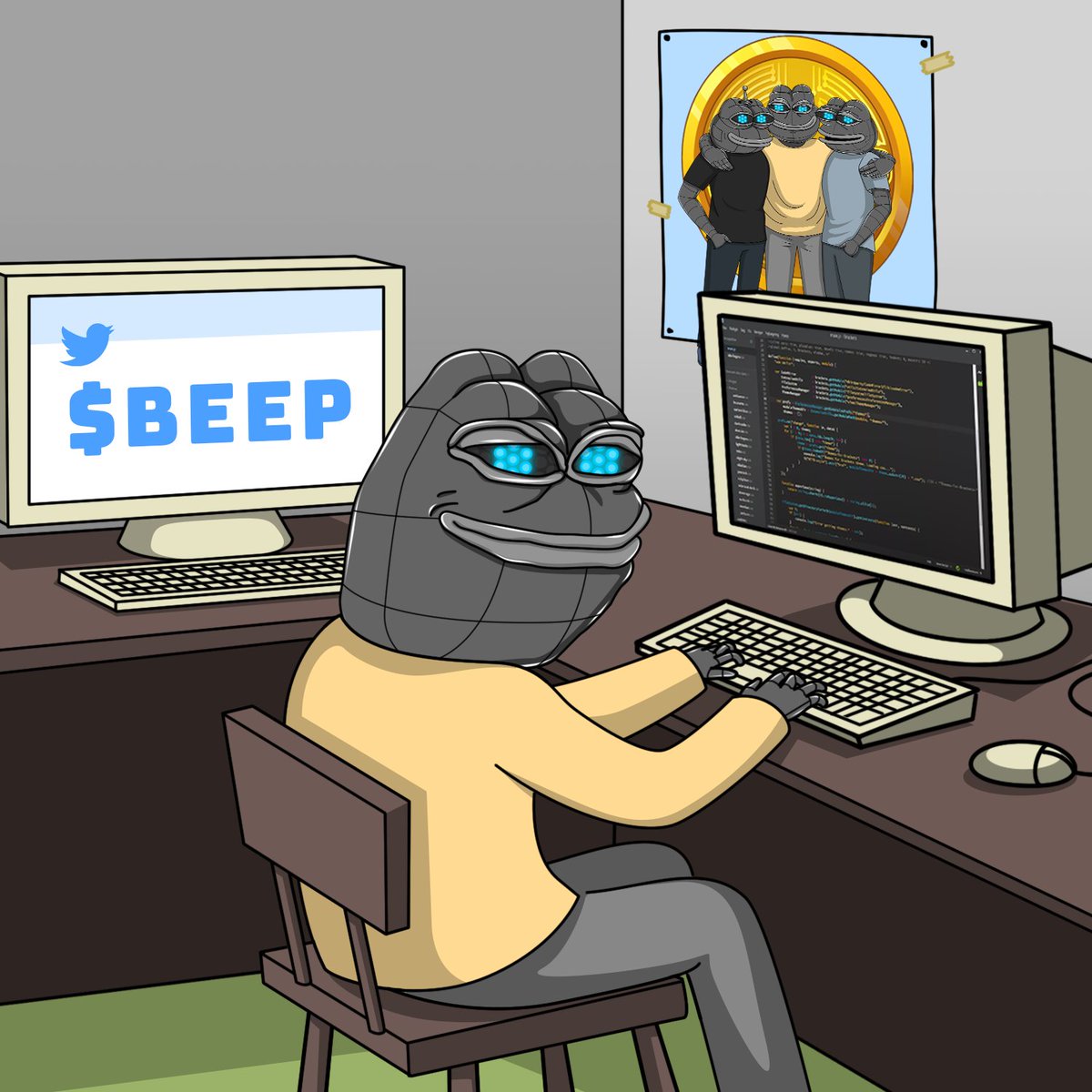 beepmemecoin's tweet photo. gm $BEEP

It's a bullish sunday, turn on notifications.. ⏰ https://t.co/2qom9KQgZ6