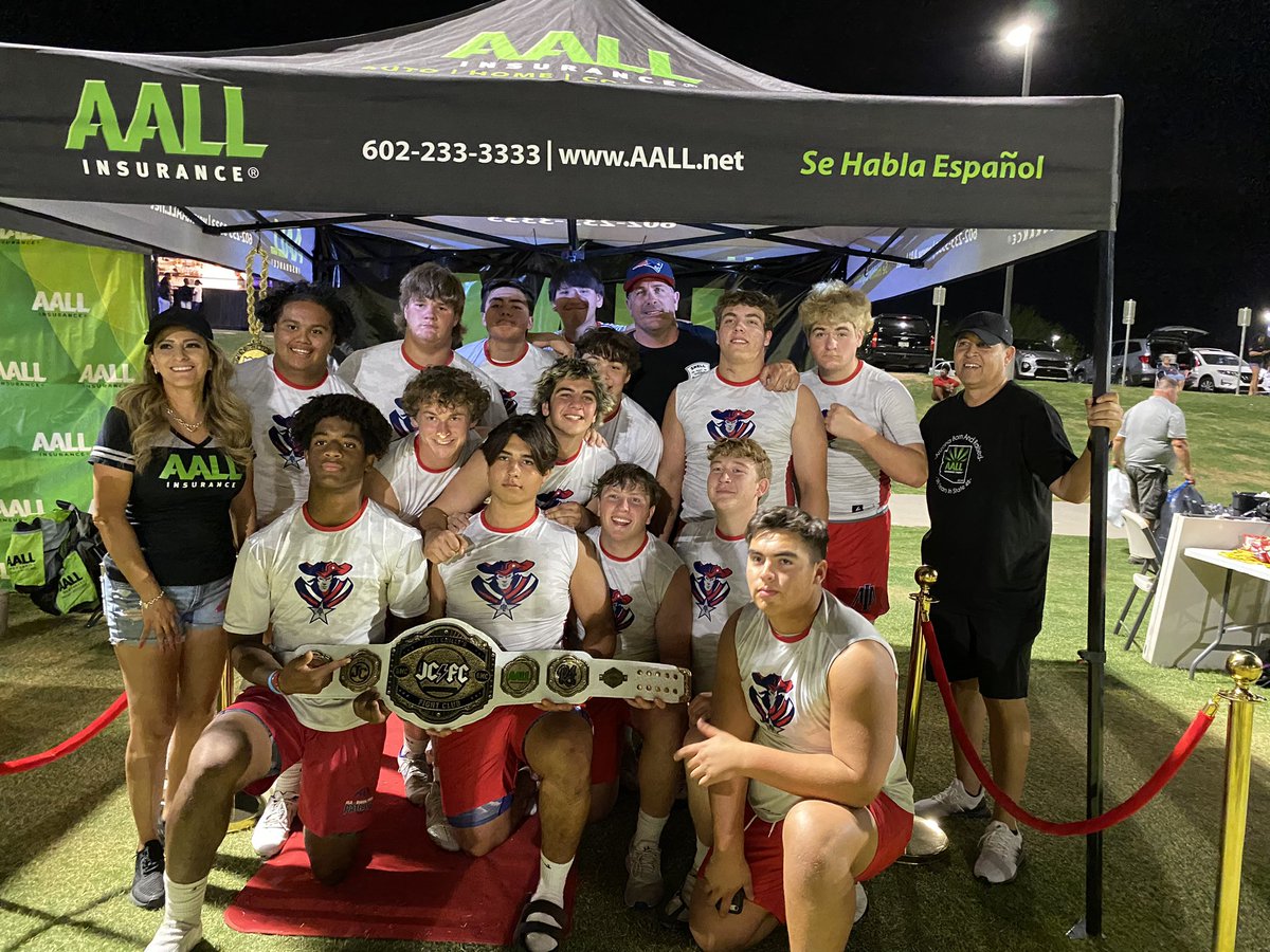 ALA Queen Creek takes the Big Man belt. Defeated Basha in the 1-on-1 finals.